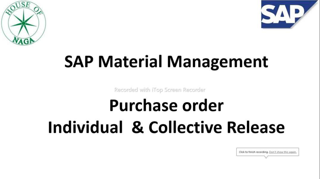 Individual and Collective PO release - MM