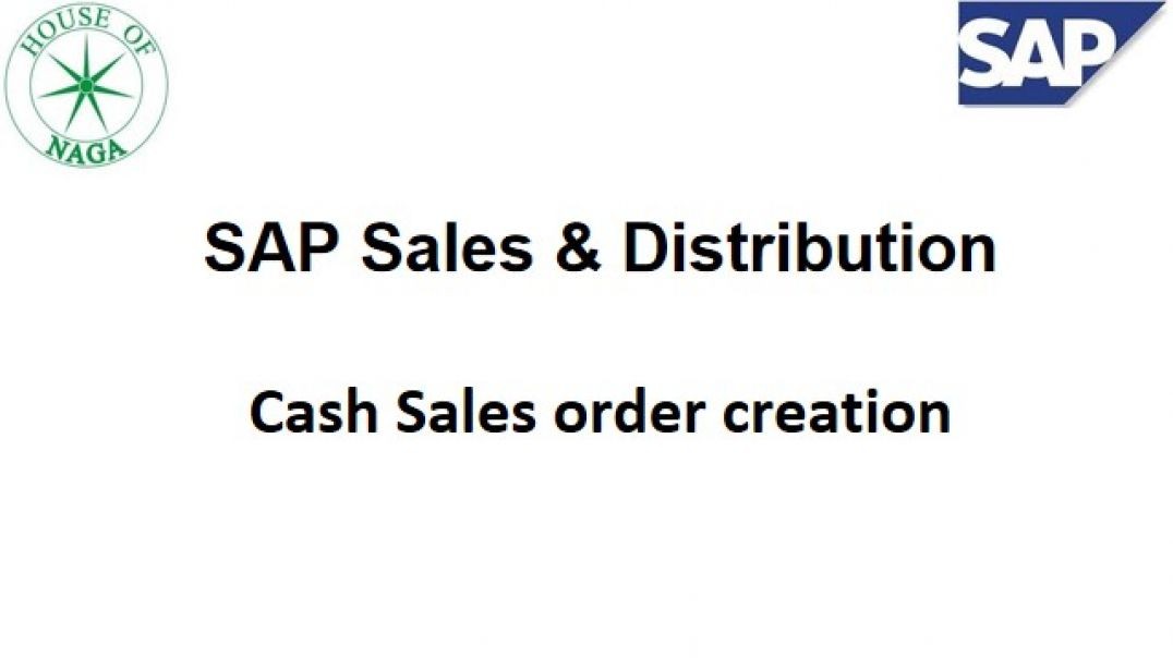⁣Cash Sales order Creation - NLCD Trust