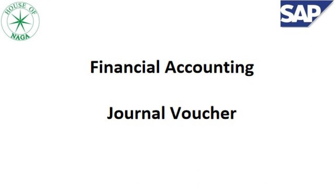 Journal voucher