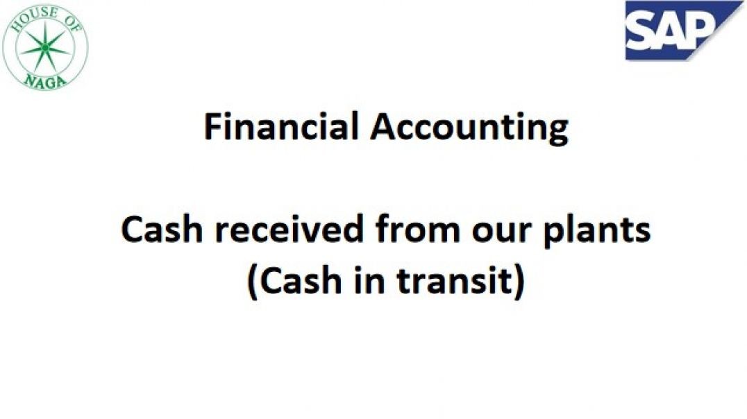 ⁣Cash received from our plants (Cash in transit)