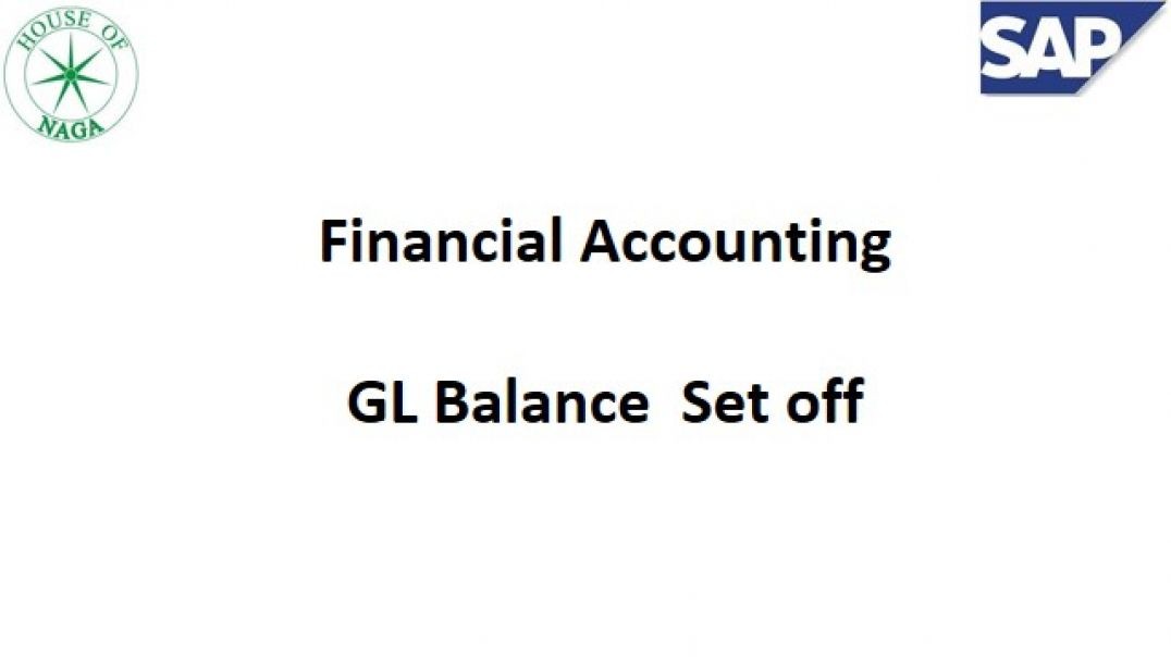 GL Balance  Set off