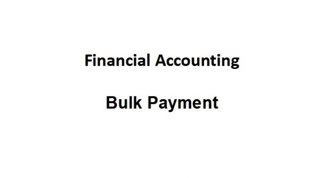 Bulk Payment