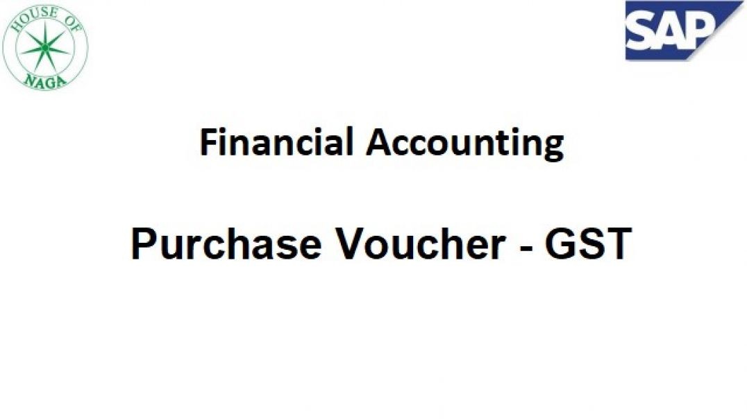 Purchase Voucher-GST