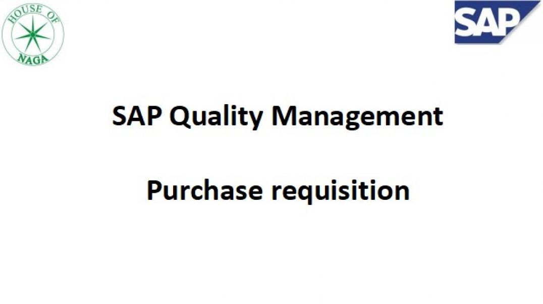 Purchase requisition