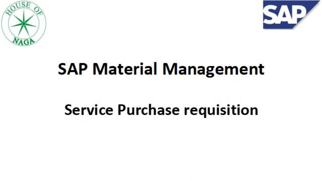 ⁣Service Purchase Requisition.