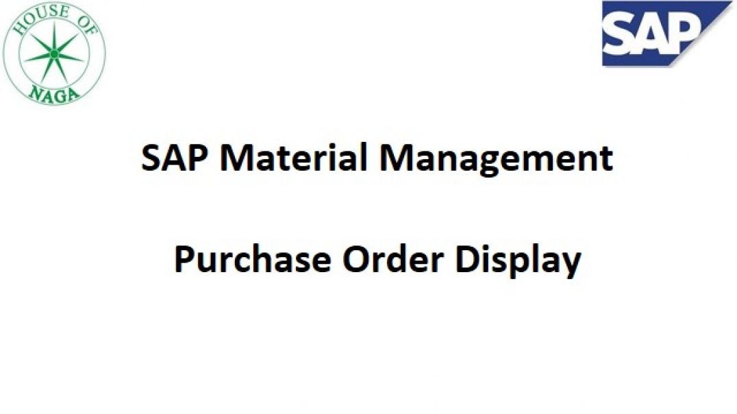 ⁣Purchase Order Display
