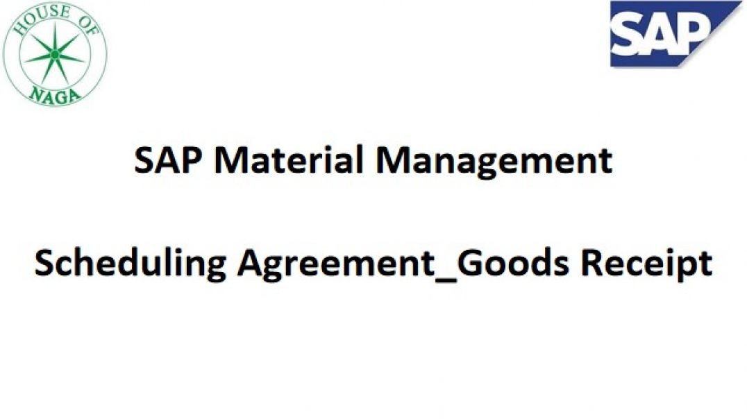 ⁣Scheduling Agreement based GRN