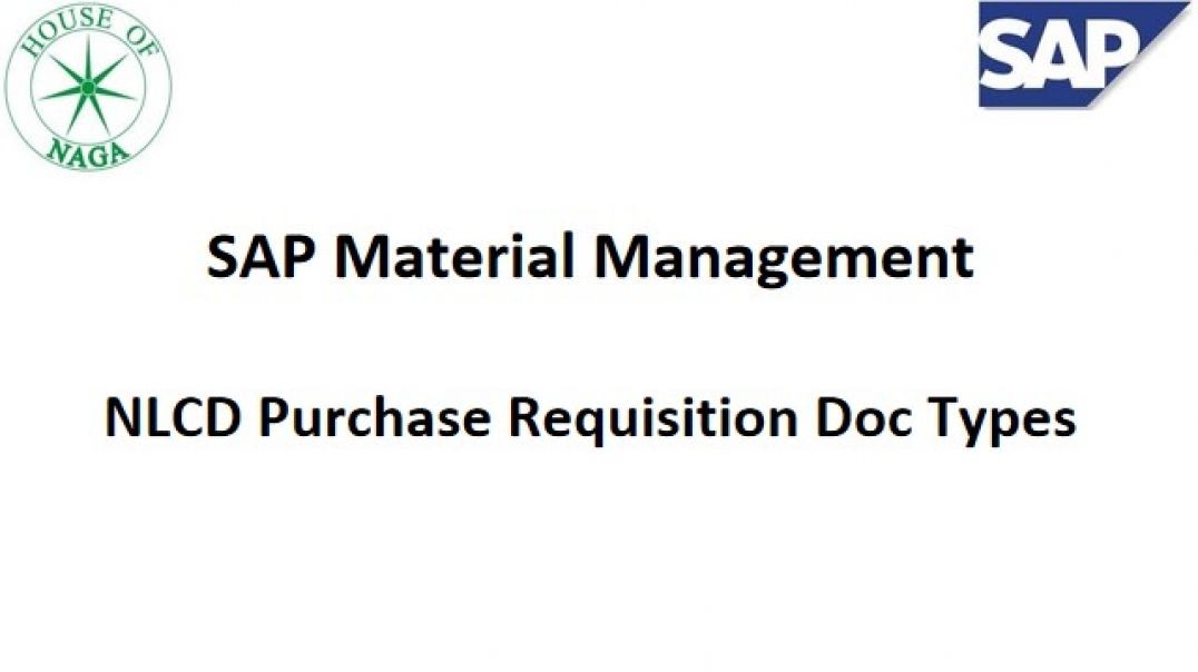 ⁣NLCD Purchase Requisition Doc Types
