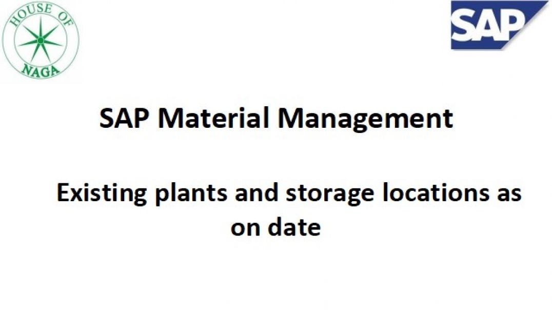 ⁣Existing plants & storage locations