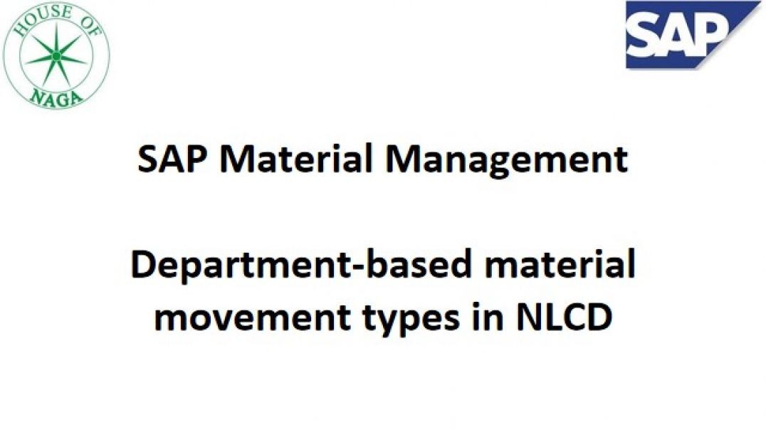 ⁣Department Wise Mvt Type