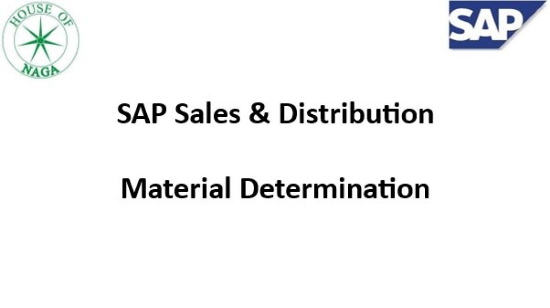 ⁣Material Determination