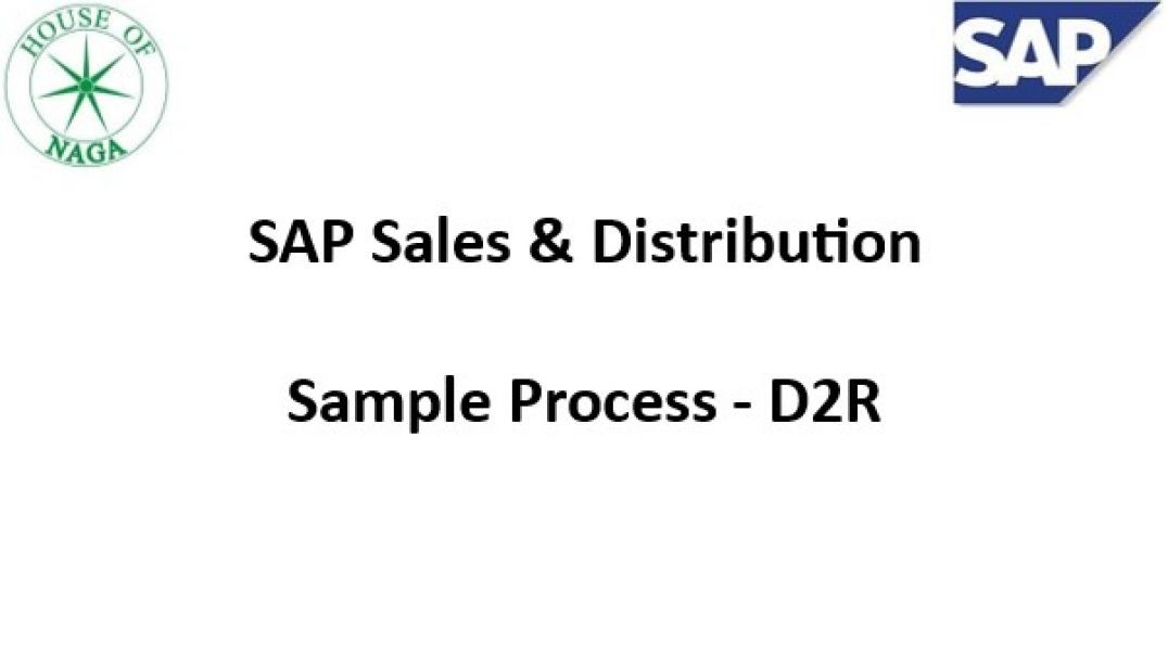 ⁣Sample Process -D2R