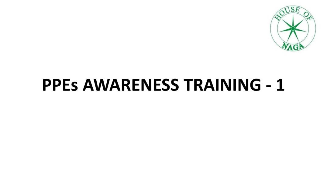 PPEs AWARENESS TRAINING - 1